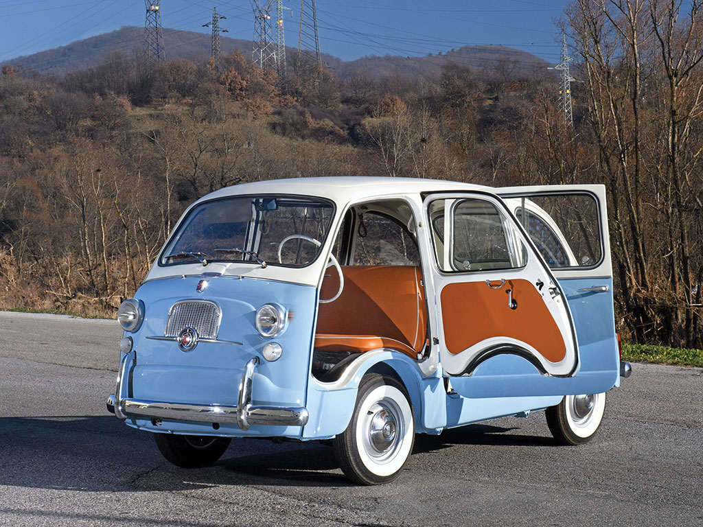 Fiat 600 Multipla - самый первый минивэн - Семейный автомобиль