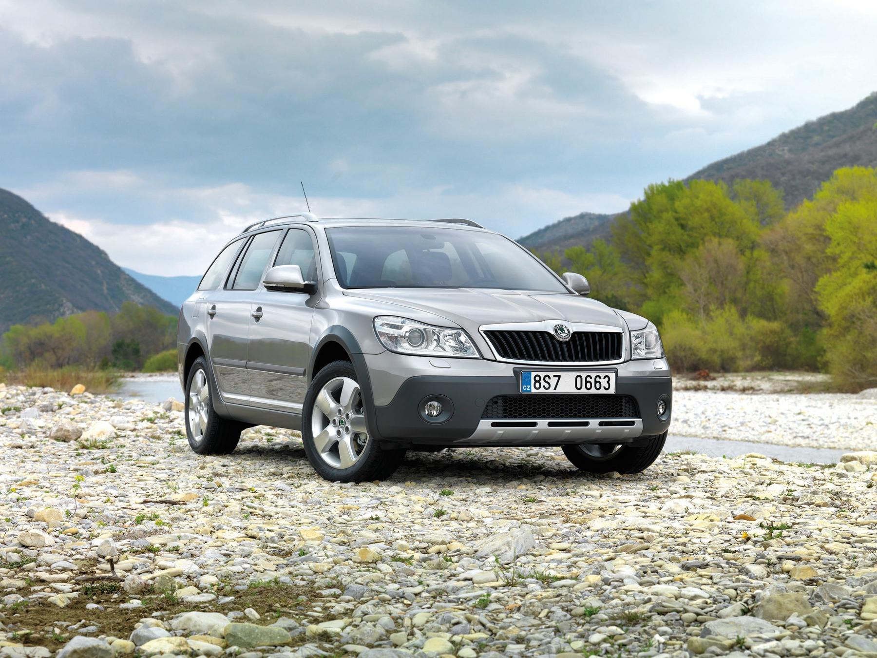 Skoda octavia scout 2012