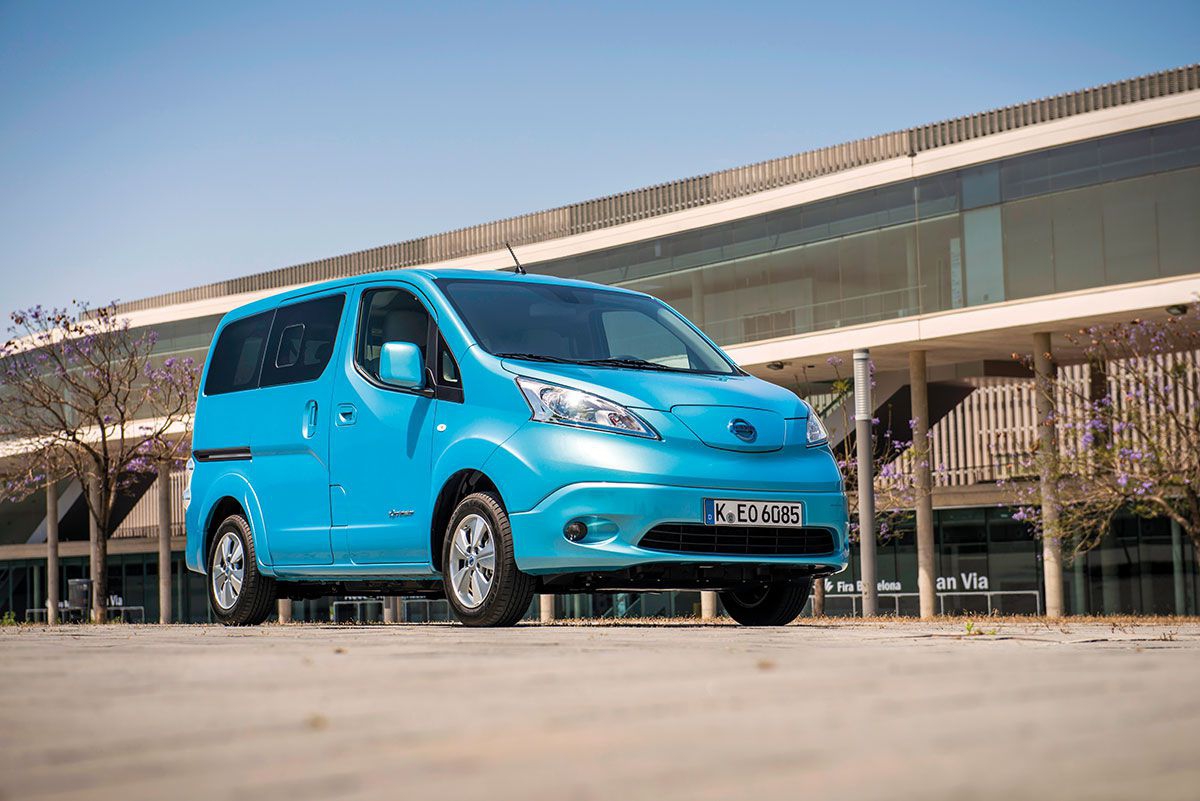 Электромобиль минивэн. Nissan e-nv200. Nissan e-nv200 Evalia.