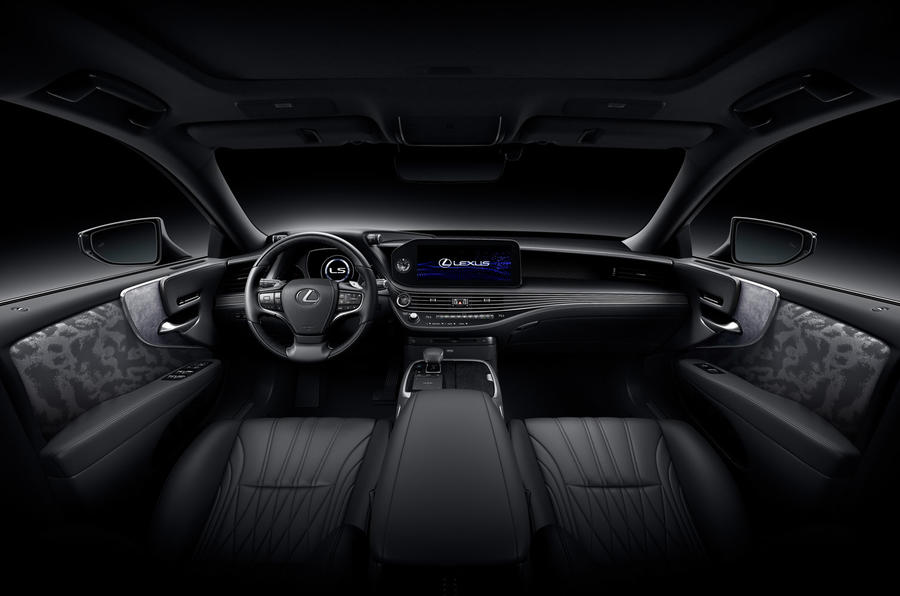 Lexus LS 2020 салон