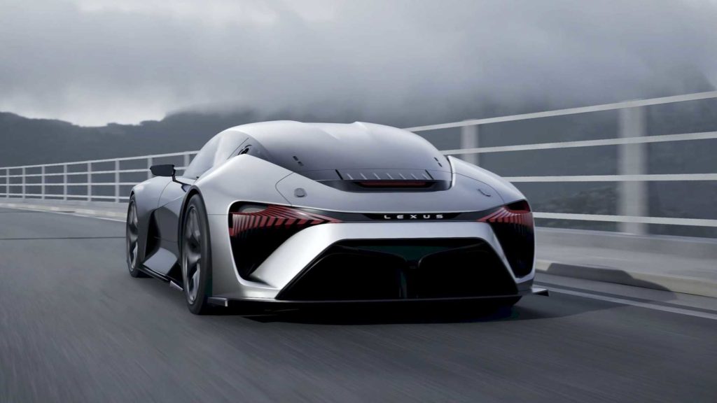 Новый спортивный электромобиль 2022 от Lexus