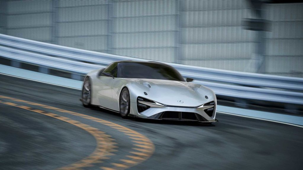 Новый спортивный электромобиль 2022 от Lexus