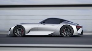 Новый спортивный электромобиль 2022 от Lexus: фото со всех сторон