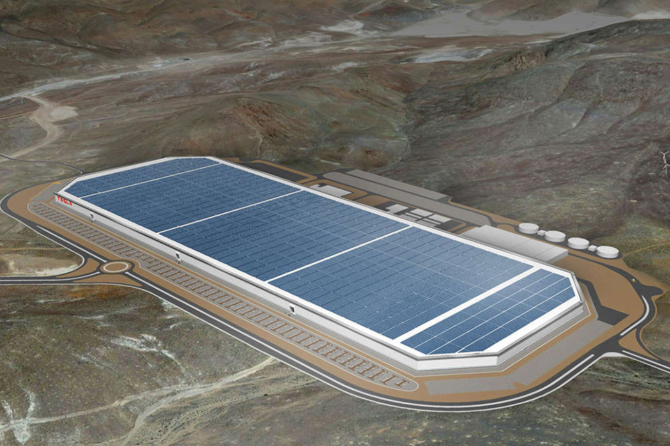Tesla Gigafactory в Неваде